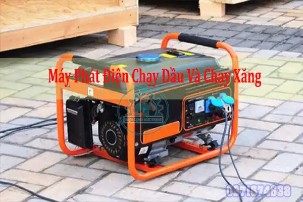 Máy phát điện chạy dầu 5kw cũ