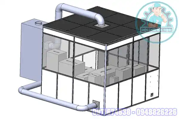Thiết Kế & Thi Công Phòng Sấy Lạnh 1 Tấn