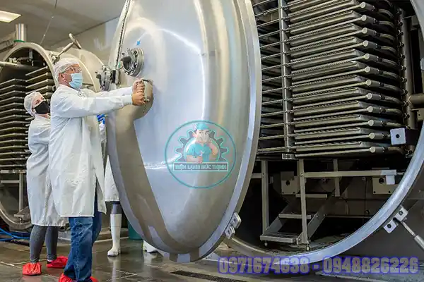 phòng sấy lạnh cho thực phẩm
