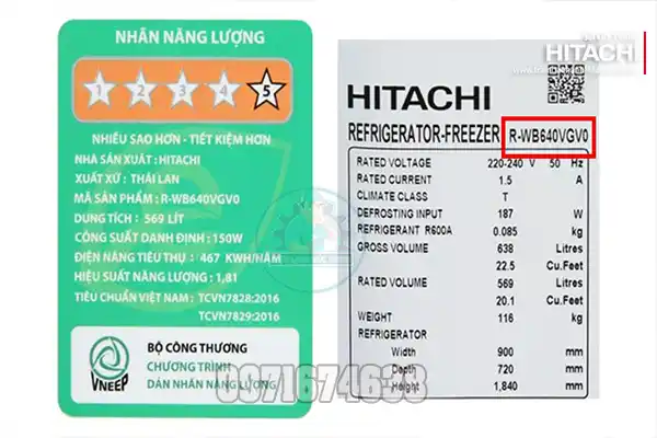 Kiểm Tra Serial Tủ Lạnh Hitachi Chính Xác Để Biết Bảo Hành