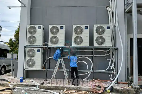 Thi Công Ống Đồng Gia Lâm Chuyên Nghiệp, Đi Âm Tường