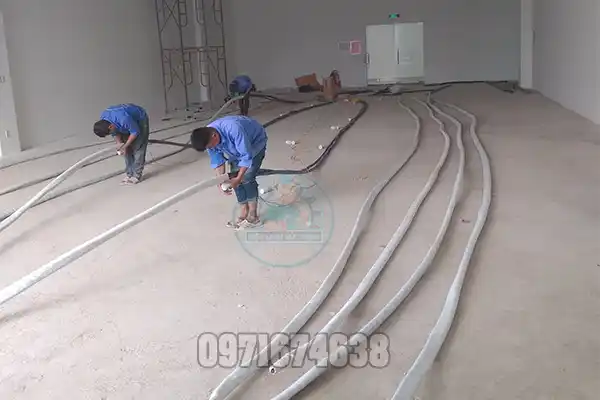 Thi Công Ống Đồng Thanh Trì Chuẩn Kỹ Thuật – Đi Âm Tường