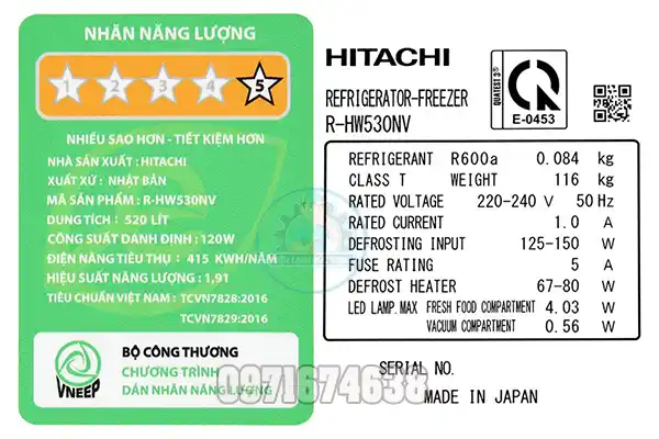 Tủ Lạnh Hitachi Sản Xuất Năm Nào? Cách Kiểm Tra Chính Xác